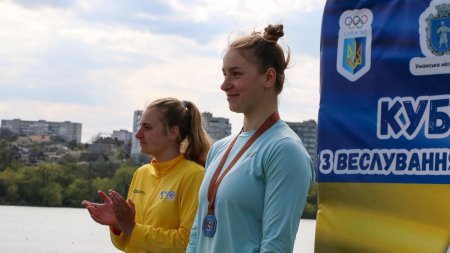 ЧОРНА Маріна здобула дві бронзових медалі на Кубку України з веслування на байдарках і каное